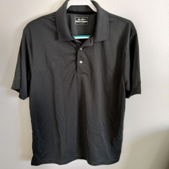 Hogan Other - Ben Hogan Mens Ventilated Performance Polo Gray Sz L Athleisure Sporty Casual